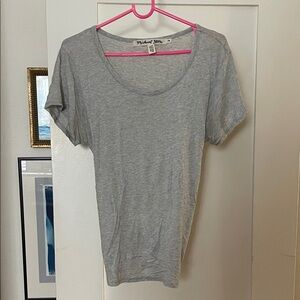 Michael Stars Light Gray Short Sleeve Tee